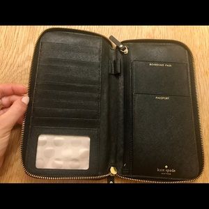 Oversized Kate Spade wallet